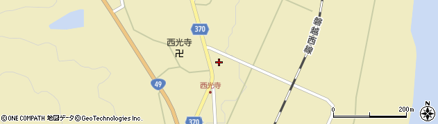 福島県西会津町（耶麻郡）上野尻（東畑）周辺の地図