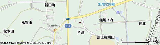 福島県二本松市油井片倉60周辺の地図