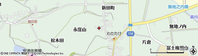 福島県二本松市油井新田町48周辺の地図