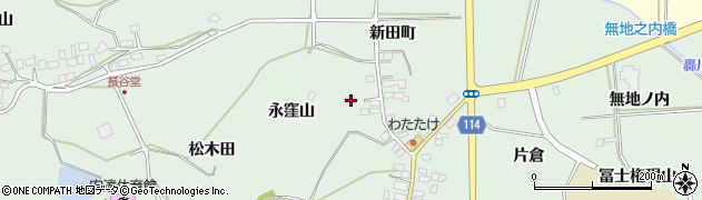 福島県二本松市油井新田町52周辺の地図