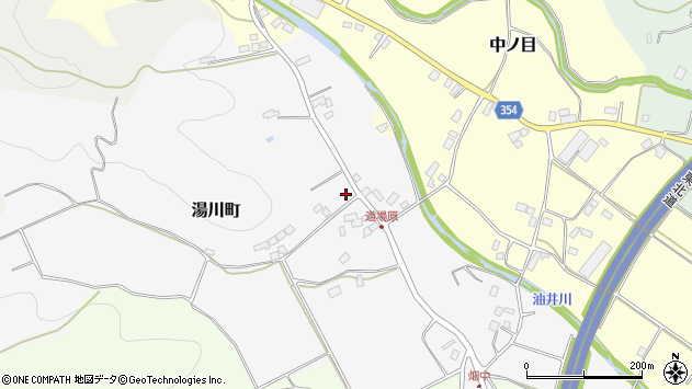〒964-0002 福島県二本松市湯川町の地図