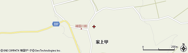 福島県喜多方市熊倉町雄国（下桑沢甲）周辺の地図
