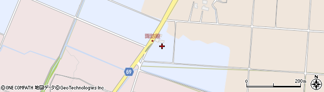 福島県喜多方市塩川町三吉（大道上）周辺の地図