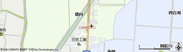 福島県喜多方市豊川町高堂太橋向周辺の地図