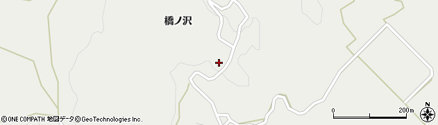 福島県喜多方市高郷町揚津（馬場坂乙）周辺の地図