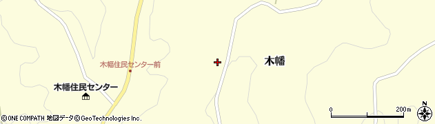 福島県二本松市木幡（下山田）周辺の地図