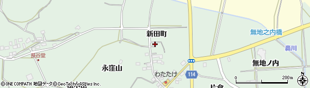 福島県二本松市油井新田町18周辺の地図