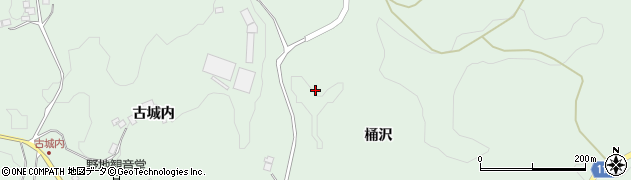 福島県二本松市下川崎（熊野山）周辺の地図