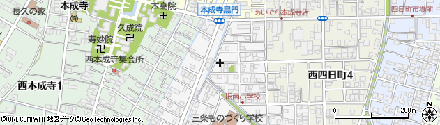 新潟県三条市桜木町周辺の地図