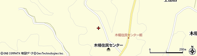 福島県二本松市木幡下小寺山周辺の地図