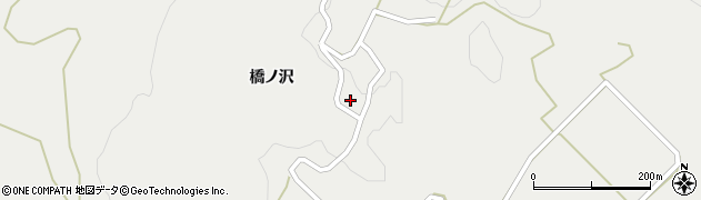福島県喜多方市高郷町揚津寺屋敷乙周辺の地図