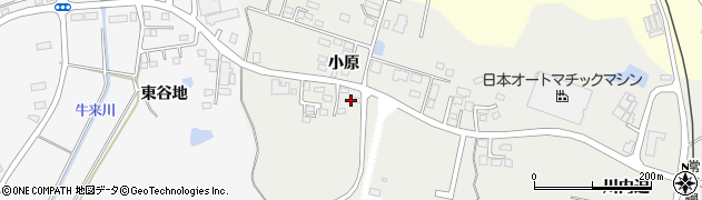 福島県南相馬市原町区下太田（小原）周辺の地図