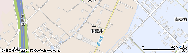 福島県南相馬市原町区馬場（下荒井）周辺の地図