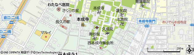 持経院周辺の地図