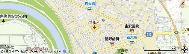 マルイ大崎店周辺の地図