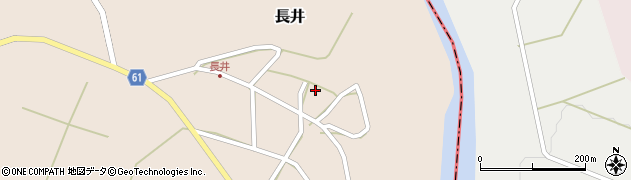 福島県会津坂下町（河沼郡）長井（花畑）周辺の地図