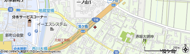 ファミリーマート燕笈ケ島南店周辺の地図