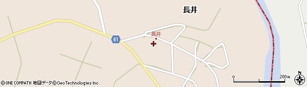 長井会館周辺の地図