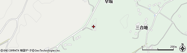 福島県二本松市下川崎（早坂山）周辺の地図