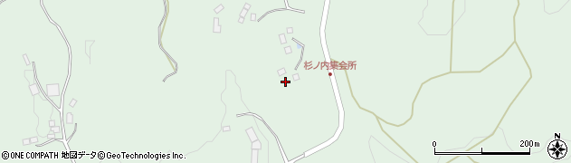 福島県二本松市下川崎（杉ノ内）周辺の地図