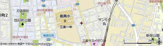 安田クリーニング店周辺の地図