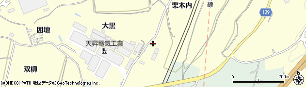 福島県二本松市渋川栗木内43周辺の地図