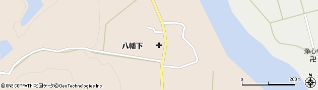 福島県喜多方市高郷町川井八幡下周辺の地図