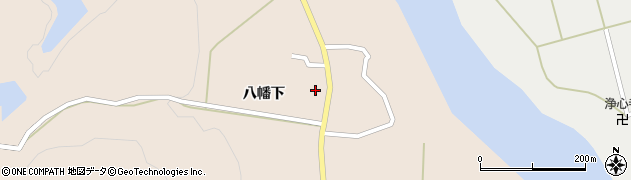 福島県喜多方市高郷町川井（八幡下）周辺の地図