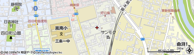 新潟県三条市南新保周辺の地図