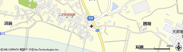 福島県二本松市渋川谷地橋68周辺の地図