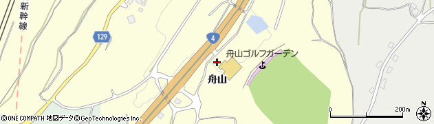 福島県二本松市渋川（舟山）周辺の地図