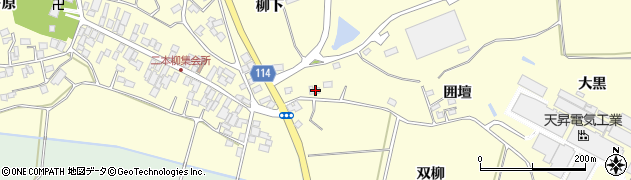 福島県二本松市渋川谷地橋99周辺の地図