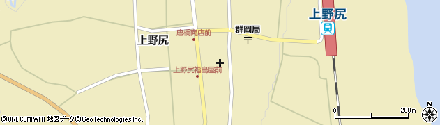 福島県西会津町（耶麻郡）上野尻（上沖ノ原）周辺の地図