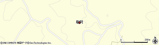 福島県二本松市木幡（塩沢）周辺の地図