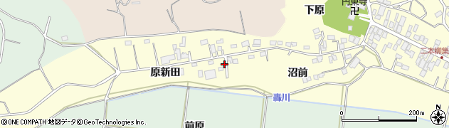 福島県二本松市渋川沼前38周辺の地図