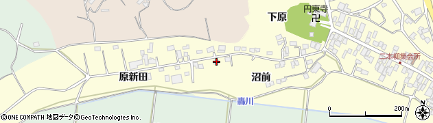 福島県二本松市渋川沼前47周辺の地図