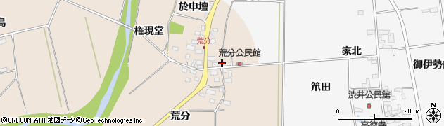福島県喜多方市豊川町沢部於申壇1周辺の地図
