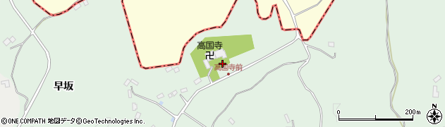 福島県二本松市下川崎（岡田）周辺の地図