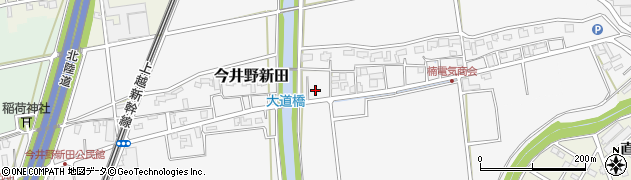 新潟県三条市今井野新田周辺の地図