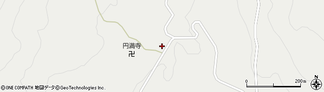 福島県喜多方市高郷町揚津（兎田甲）周辺の地図