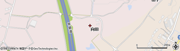 福島県南相馬市原町区押釜向田171周辺の地図