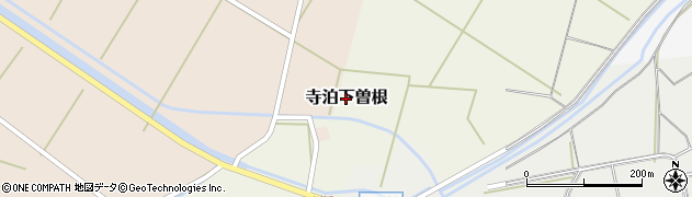 新潟県長岡市寺泊下曽根周辺の地図