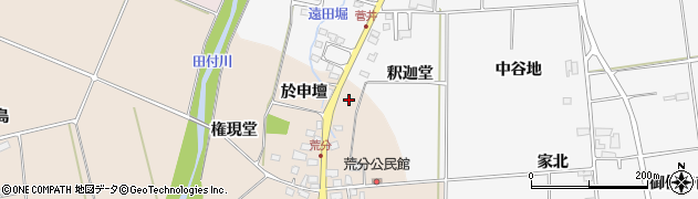 福島県喜多方市豊川町沢部於申壇18周辺の地図