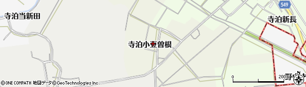 新潟県長岡市寺泊小豆曽根周辺の地図