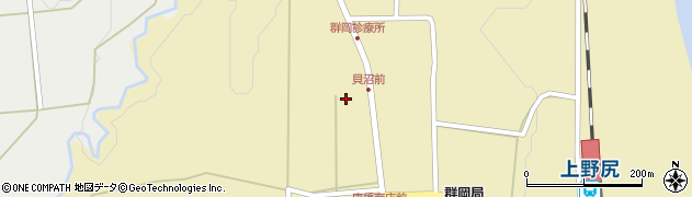 福島県西会津町（耶麻郡）上野尻（下五職神）周辺の地図
