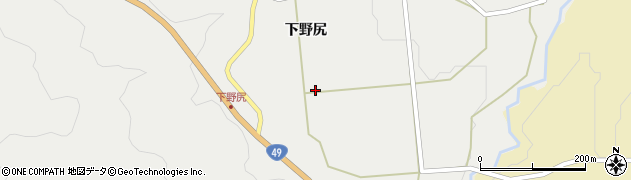 福島県耶麻郡西会津町群岡九日田甲周辺の地図