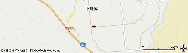 福島県西会津町（耶麻郡）群岡（九日田甲）周辺の地図