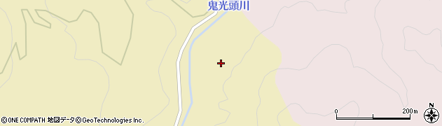 福島県西会津町（耶麻郡）宝坂大字屋敷（下日影）周辺の地図