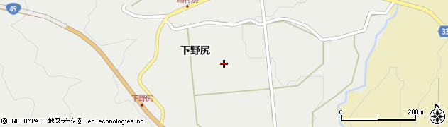 福島県西会津町（耶麻郡）群岡（中丸甲）周辺の地図