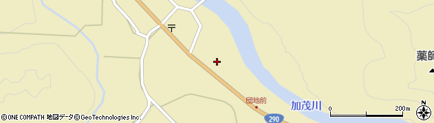 新潟県加茂市黒水686周辺の地図